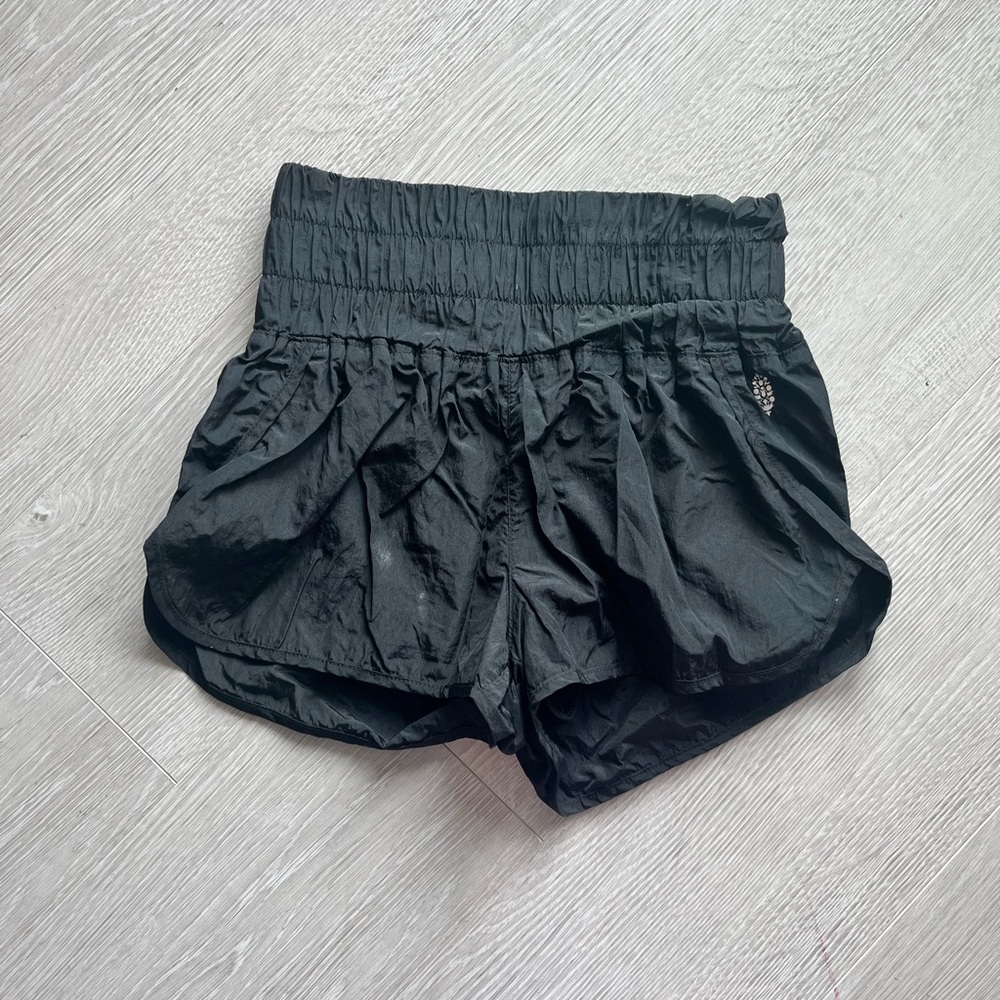 Free People, The Way Home shorts in black